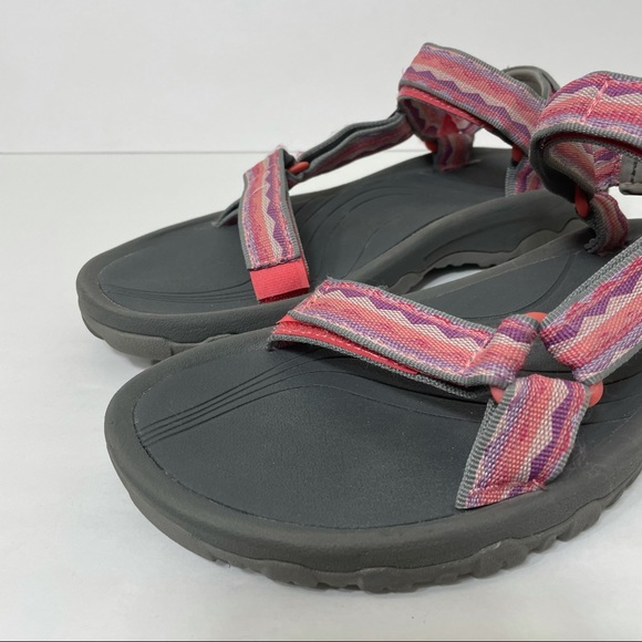 Teva Hurricane XLT Sandals 4176 Gray and Pink - Picture 2 of 13